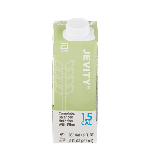Jevity 1.5 Cal with Fiber tube feeding formula, 8 oz carton