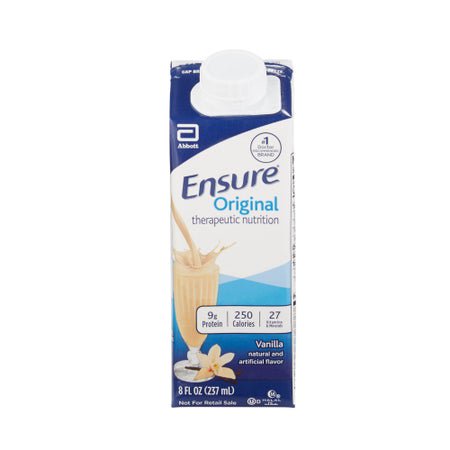 Ensure Original Therapeutic Nutrition Shake, Vanilla, 8 oz carton