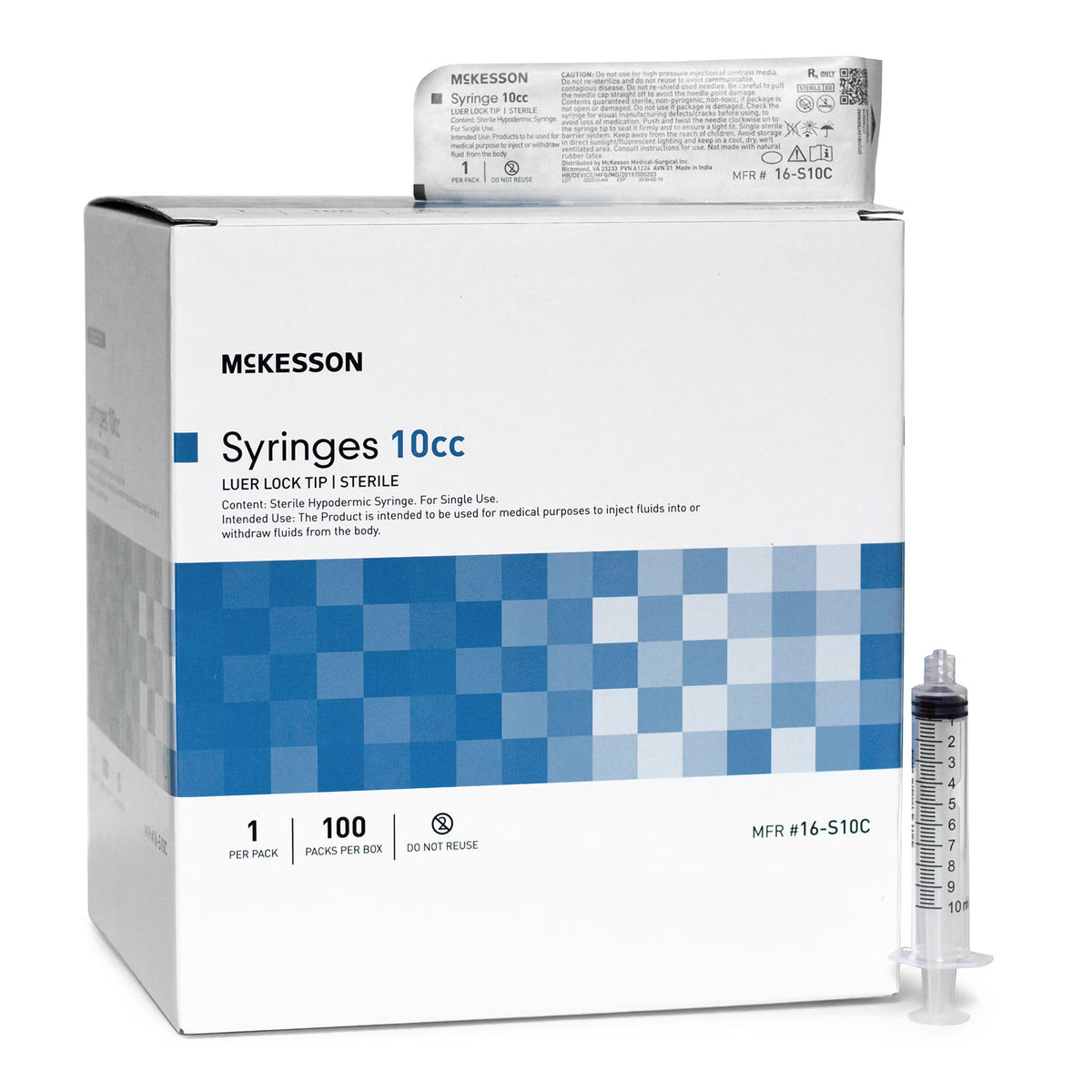 McKesson general purpose syringe in sterile package