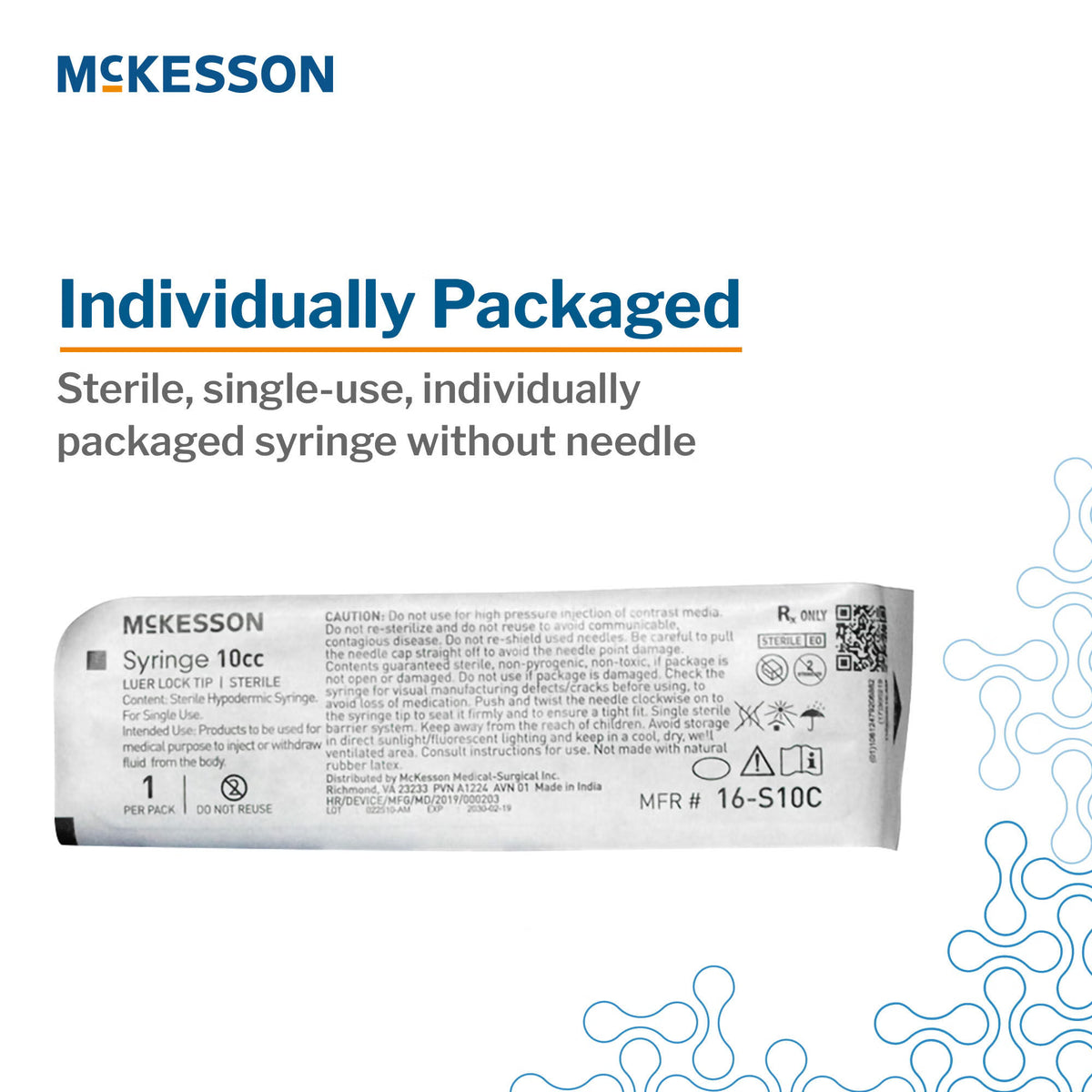 McKesson syringe tip detail