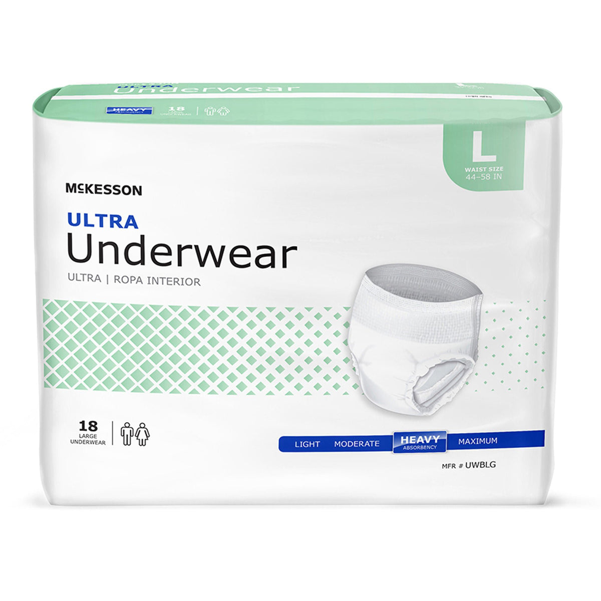 McKesson Ultra pull-on protective underwear
