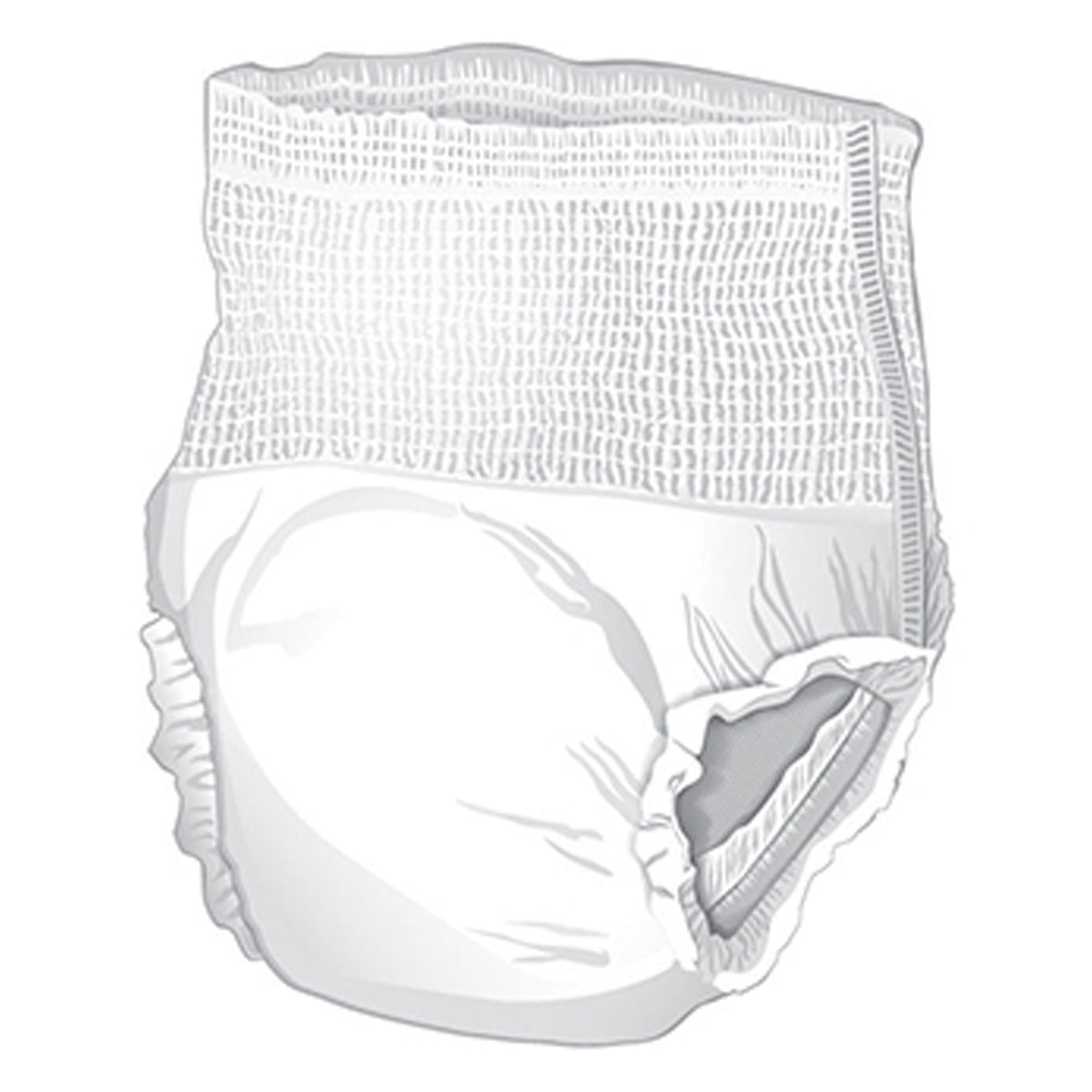 McKesson Ultra protective underwear, alternate view