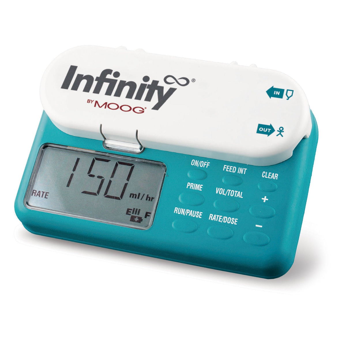 EnteraLite Infinity enteral feeding pump, right view