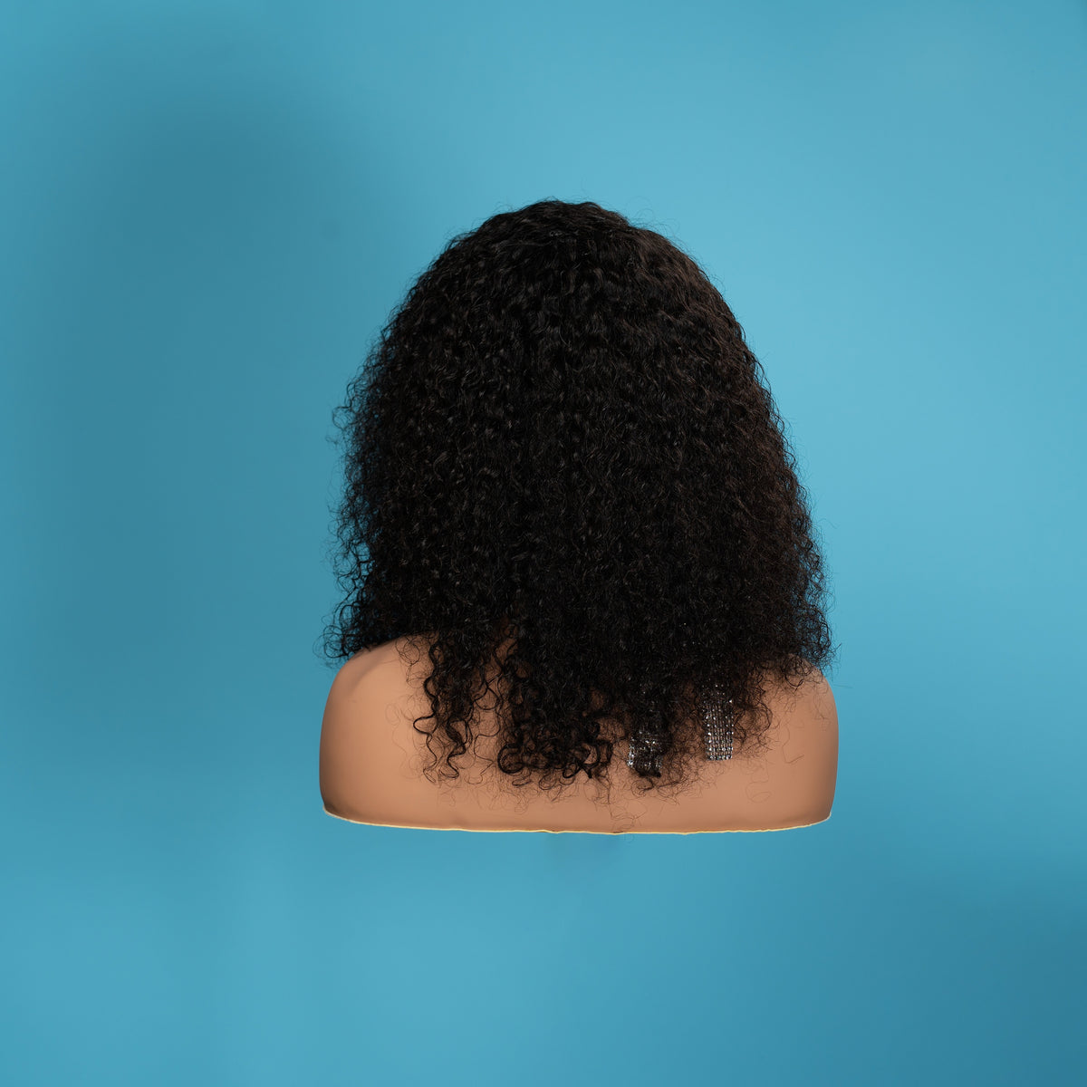 Mercedes medical wig, back view